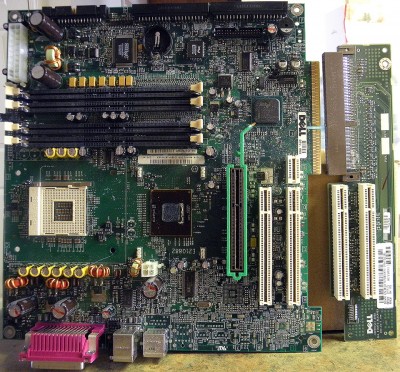 Dell E210882 Gold-Finger MB+Foxconn Board Detached.jpg